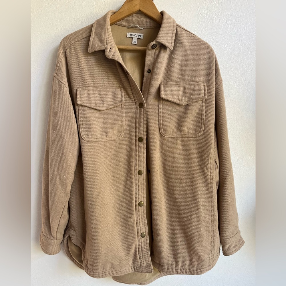 Tan Shacket